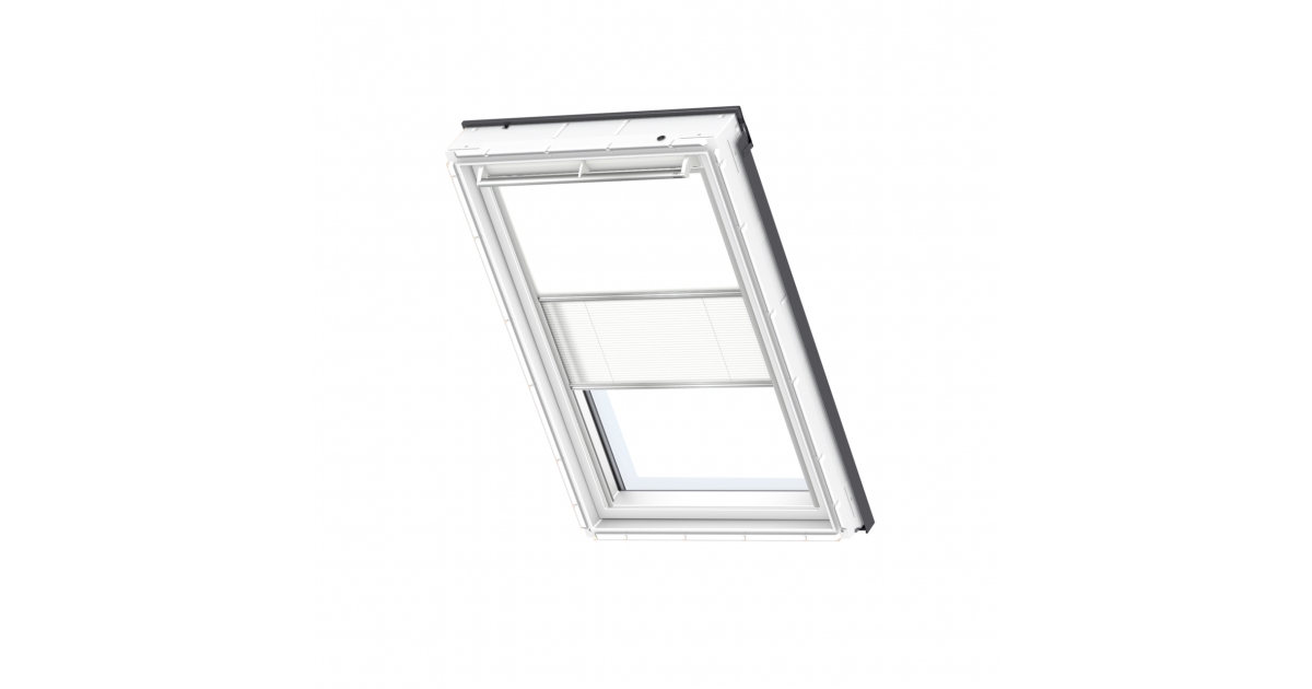 Cortina oscurecimiento accionamiento eléctrico para ventanas Velux - Blanco  1025 Estándar