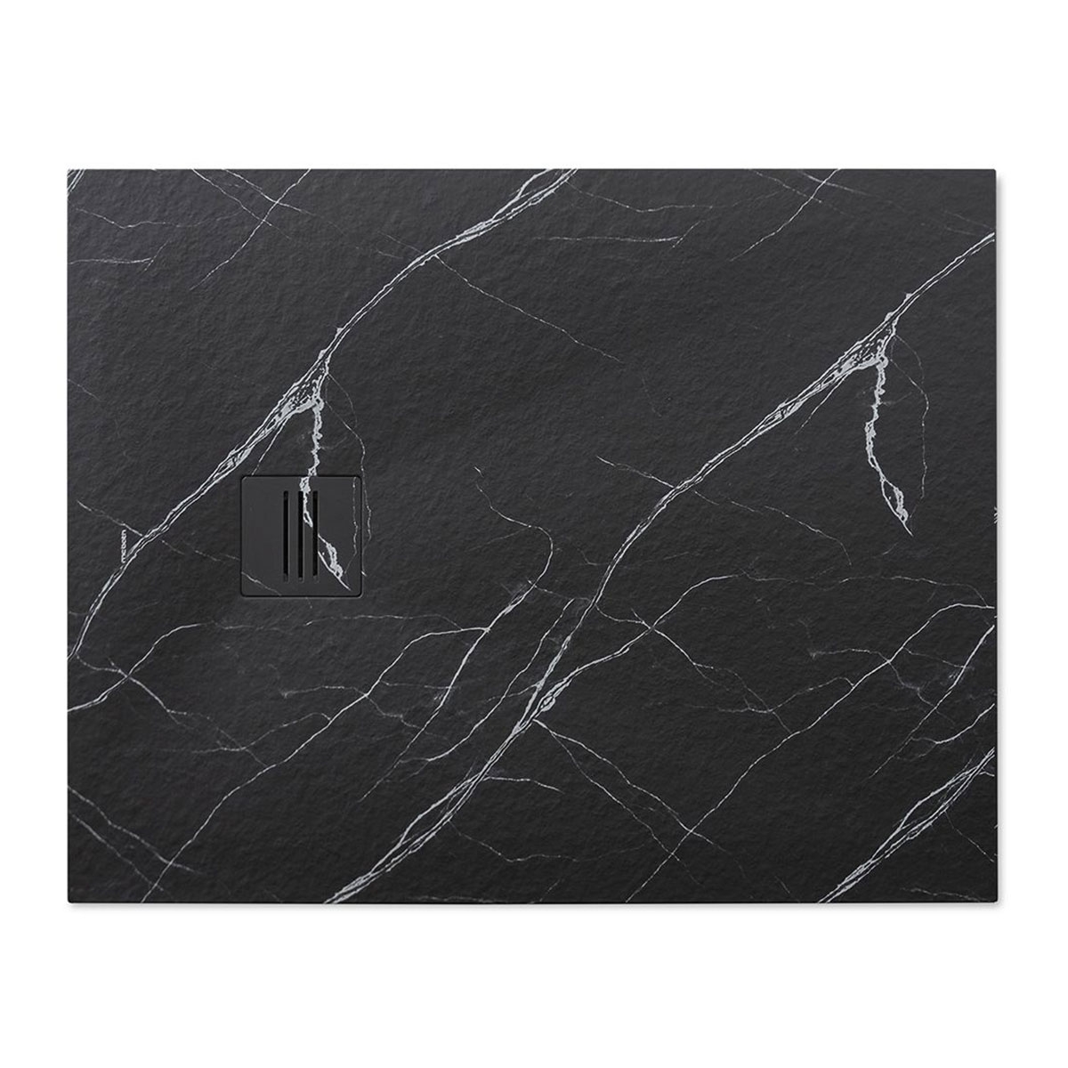 McBath - Base de duche retangular 100x80 Mirage Marquina Black