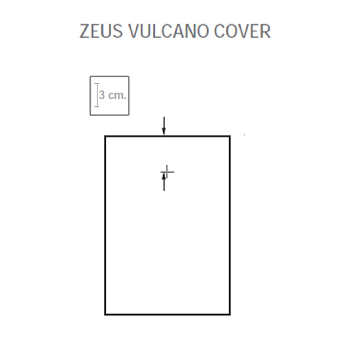 McBath Resin Shower Trays - Base de duche retangular 100x80 Zeus Vulcano Antracite