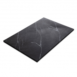 Base de duche retangular 120x80 Mirage Marquina Black