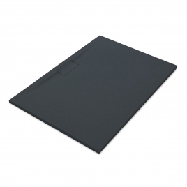 Base de duche retangular 120x80 Nova Stone Cover Antracite