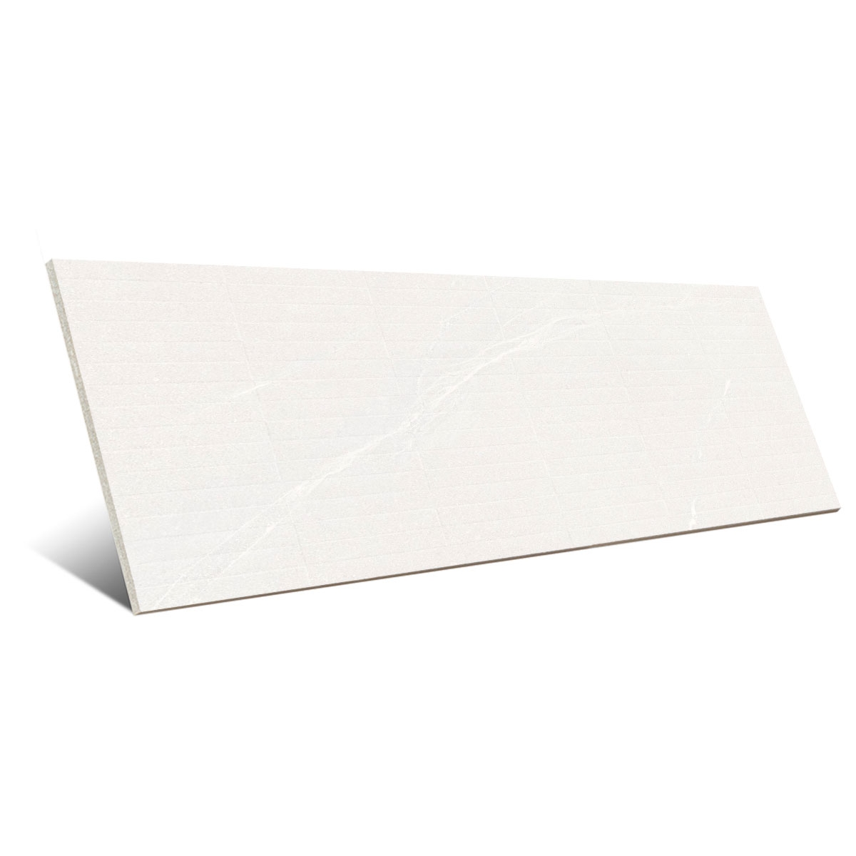 Eure white 45x120 - Revestimento de imitação de pedra Vives