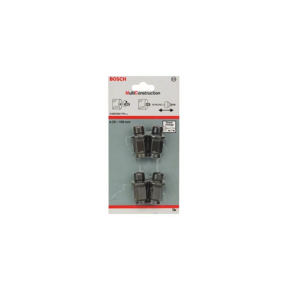 Adaptador Multiconstrução Bosch 20-105Mm 2 608 584 774 - Comprar brocas Bosch a bom preço.