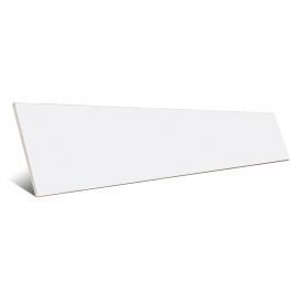 Foto de Branco plano mate 7,5x30 (Caixa 0,5 m2)