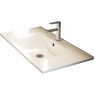 Mueble de baño suspendido Poole de 80 cm de ancho color Hibernian con lavabo integrado