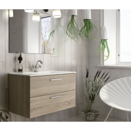 Mueble de baño suspendido Dover 80 cm de ancho Cambrian - Comprar