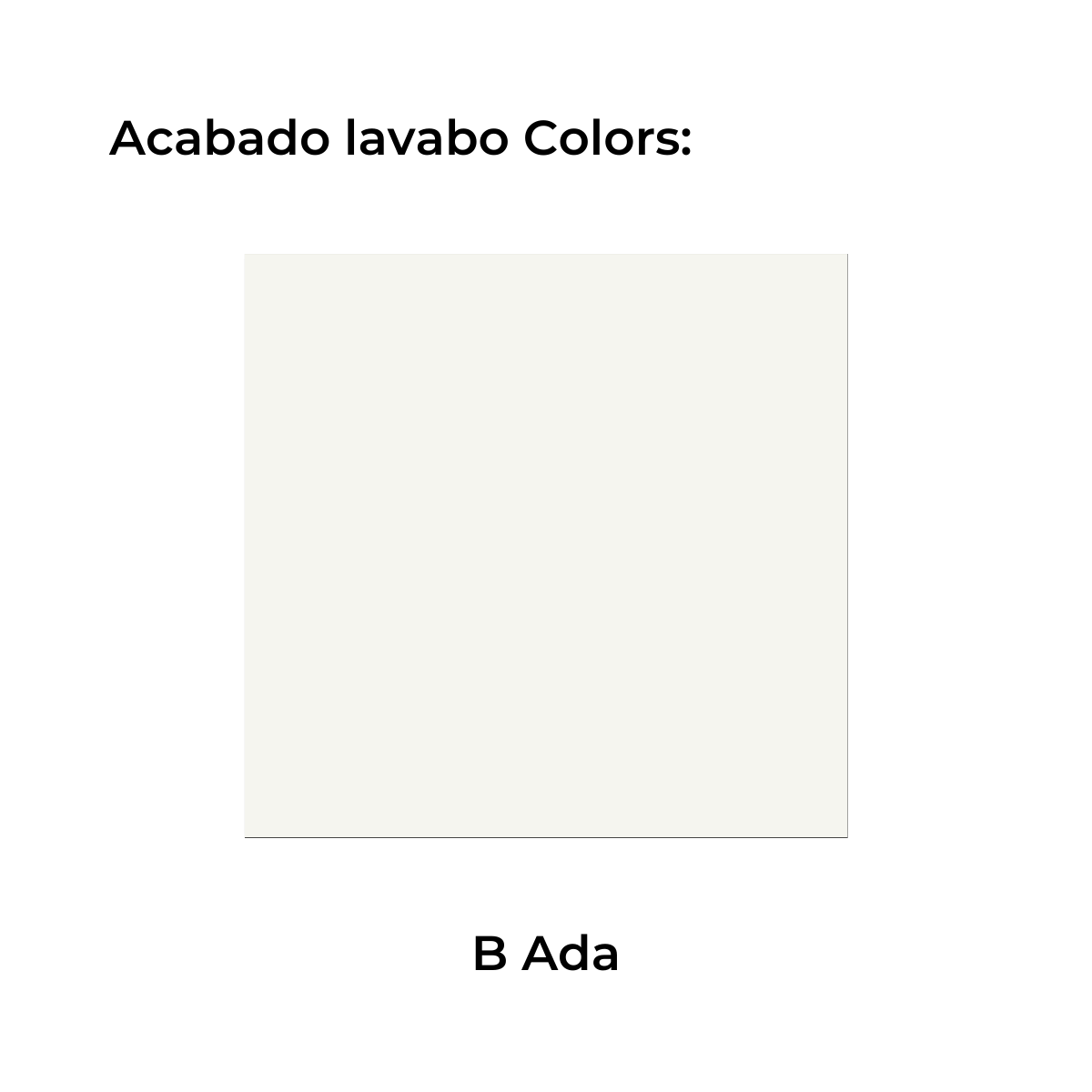 Móvel de casa de banho suspenso de 80 cm com lavatório em branco Ada Modelo Granadaw