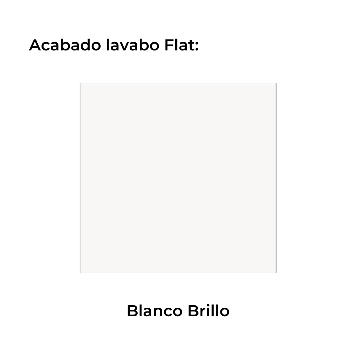 Mueble de baño de suelo de 60 cm con lavabo integrado color Blanco Ada Modelo Granada3