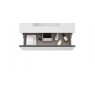 Móvel de casa de banho de chão de 80 cm com 2 gavetas e lavatório integrado em cor branca Ada Modelo Granada5