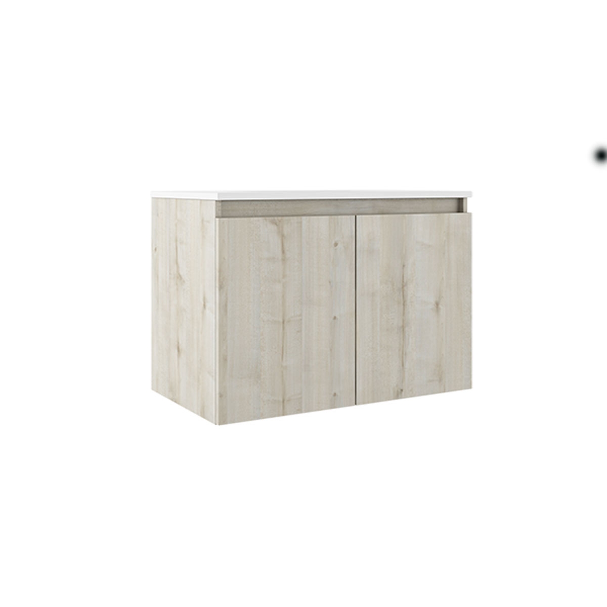 Mueble de lavabo blanco