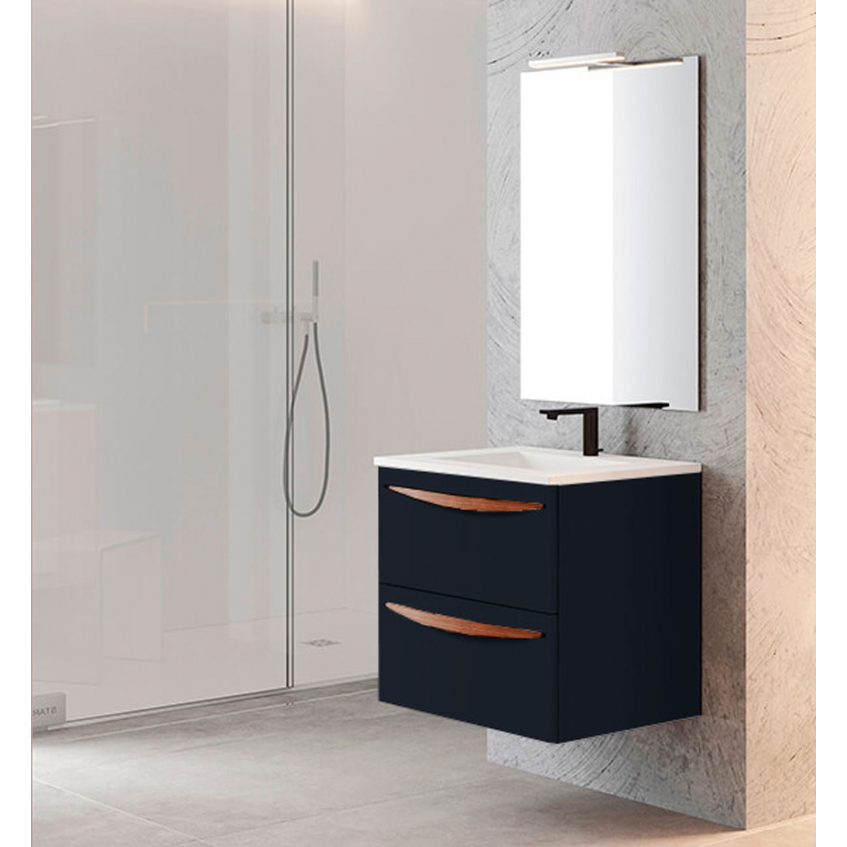 mueble baño 2c arco black