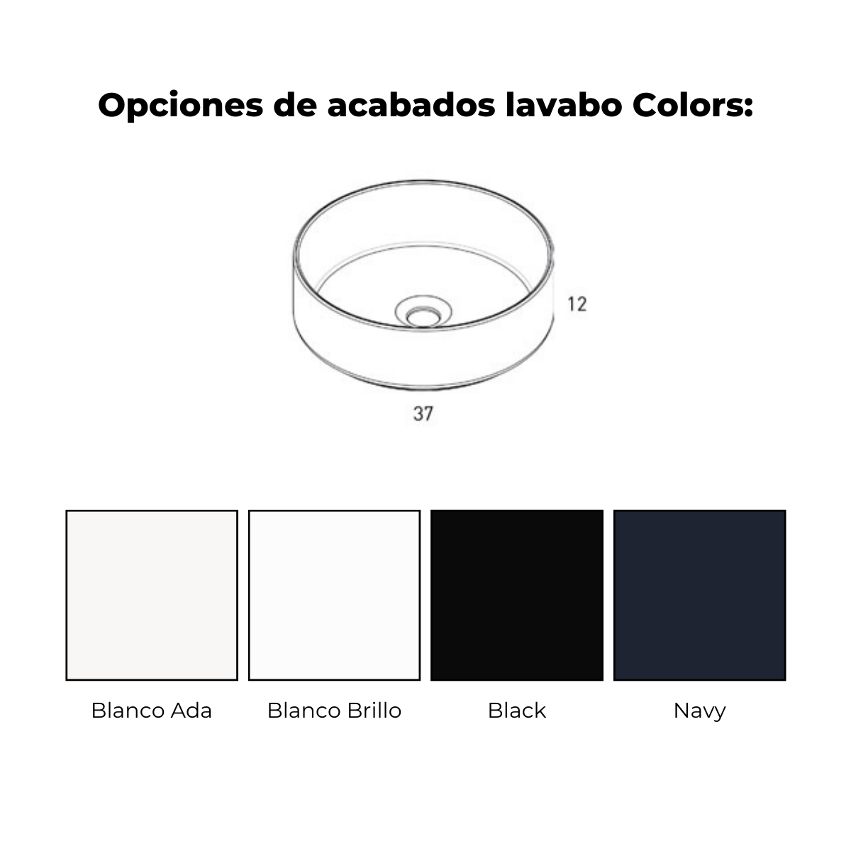 lavabo color navy arco 2c