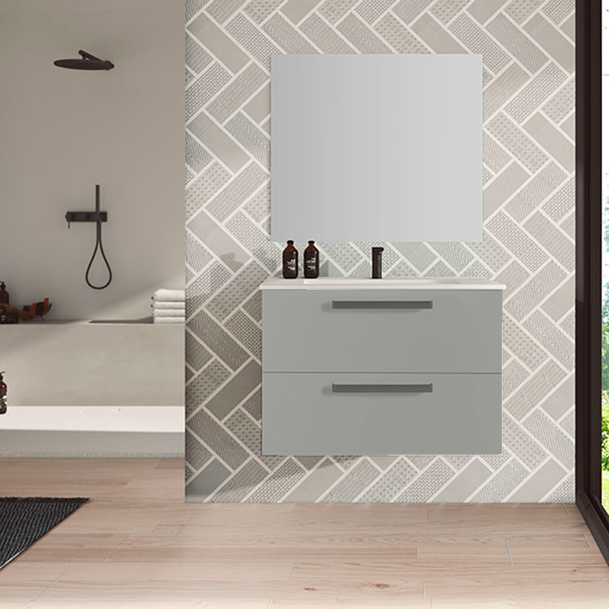 Mueble de baño griggio bondi