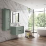 Móveis de casa de banho modelo decoração acabamento musgo17