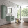 Mueble de baño modelo decor acabado musgo17