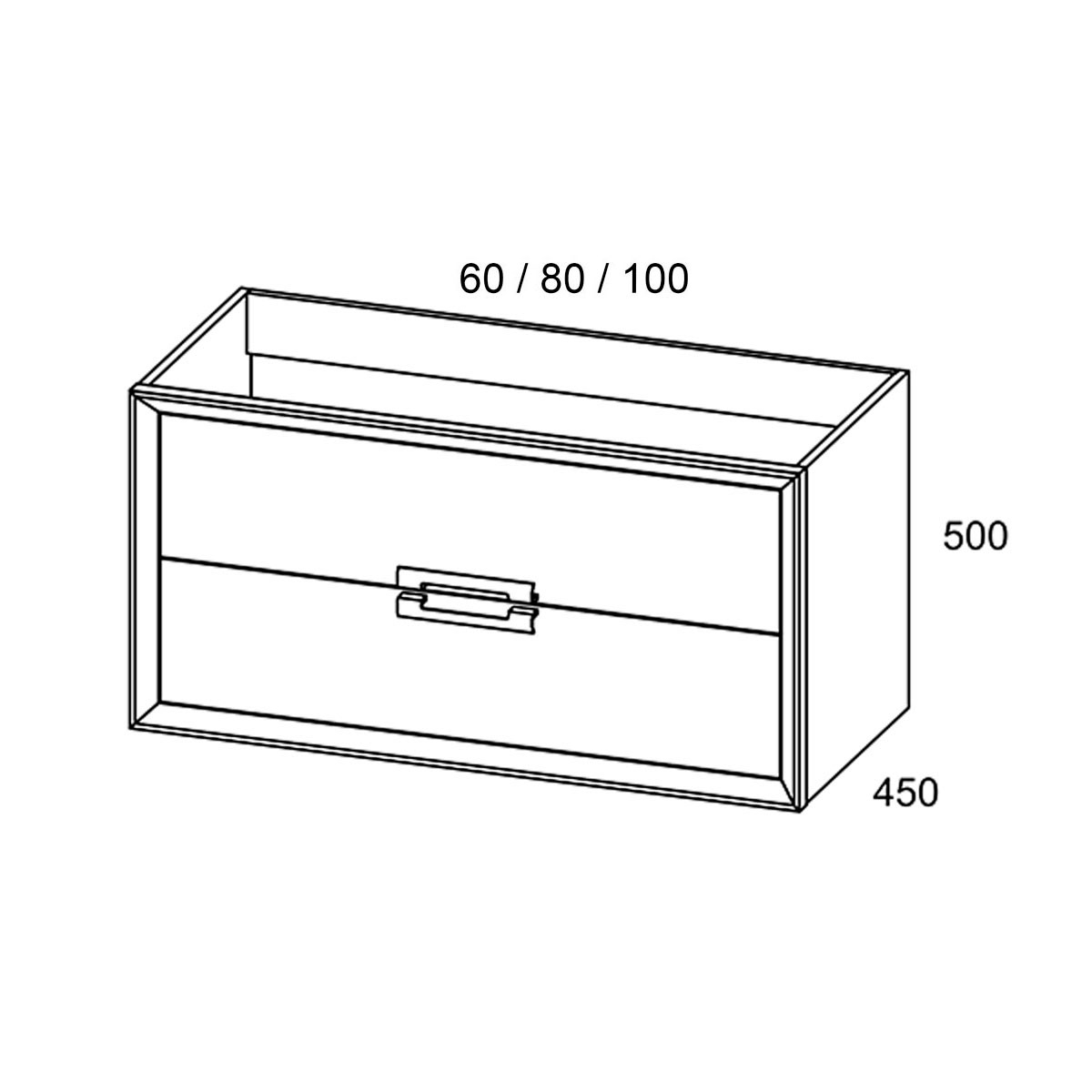 Mueble de baño modelo decor acabado musgo67