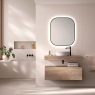 Mueble de baño modelo nomad lavabo sobre encimera 1 cajón cala