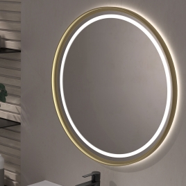 Caicos Textured Gold - Luz 3000 K &amp; 160 CCT Led/m