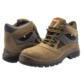 Bota de segurança Bellota Nonmetal Air S1P Couro rachado