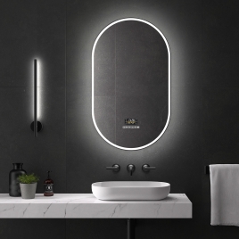Espelho Eurobath Luzón com luz led 480 frontal e retroiluminação