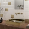 Ambiente lavabo de cerámica Wonder Gold 1