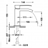 Grifo Cascada Lavabo Cuadro Exclusive