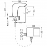 Grifo Electrónico Con Sistema Premezclador Para Lavabo Electronic_