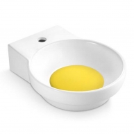 Lavabo Circular Marsella Amarillo - The Bathco