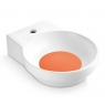 Lavabo Circular Marsella Naranja - The Bathco