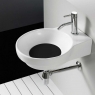 Lavabo Circular Marsella Negro The Bathco