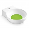 Lavabo Circular Marsella Verde - The Bathco