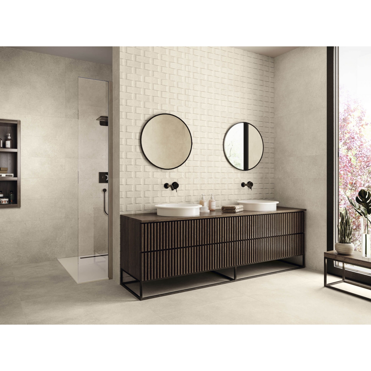 9552 Sand Relevo 30x90 Serie Ateliers da Porcelanite