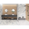 9544 Roble Relieve Rect. 30x90 - Serie Amazonas de Porcelanite