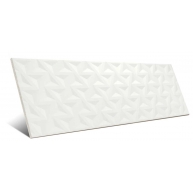 1206 Blanco Relieve Geo 40x120 Serie Artic