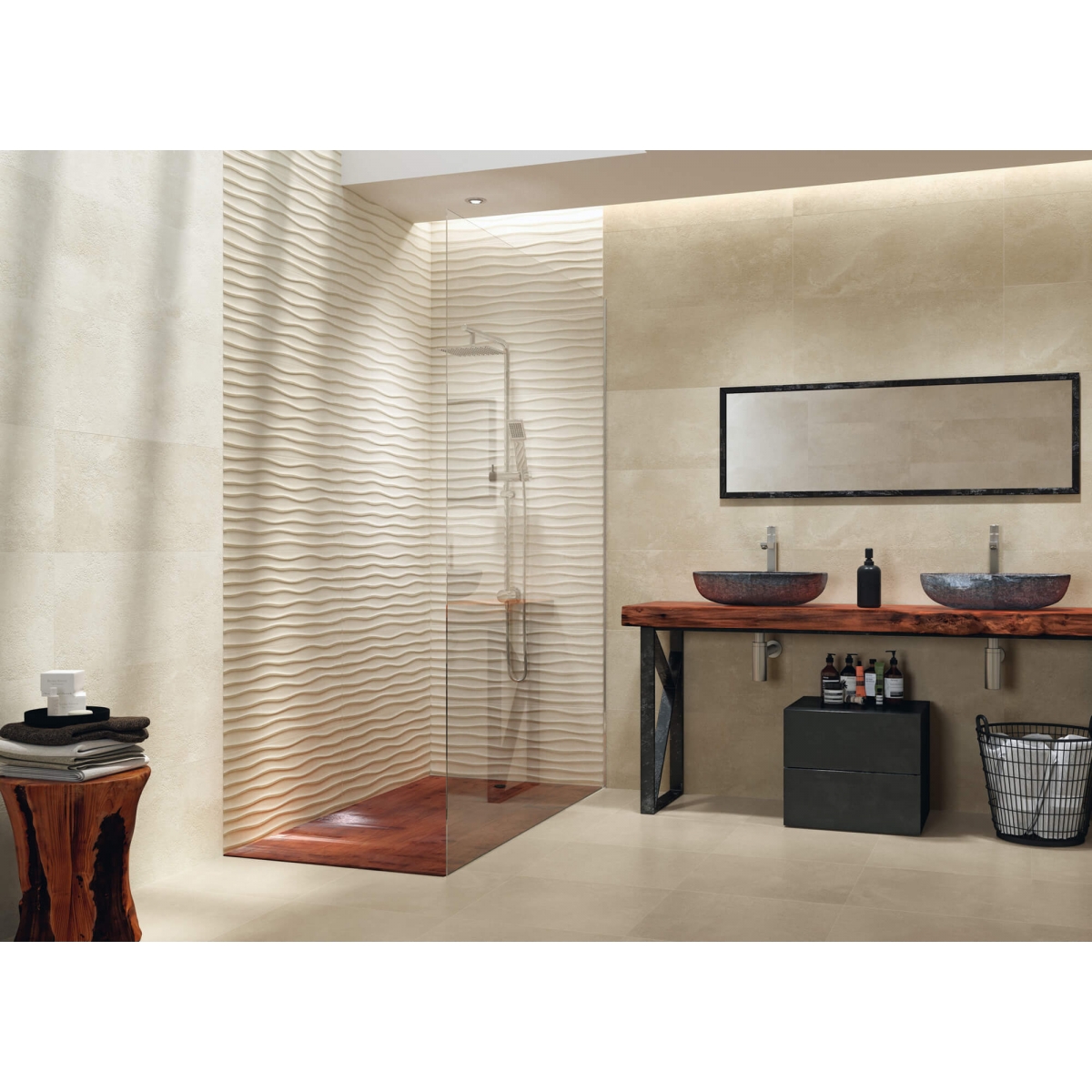 8200 Areia 33,3x80 Série Manhattan Porcelanite