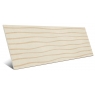 8200 Crema Relieve 33.3x80 Serie Manhattan Porcelanite