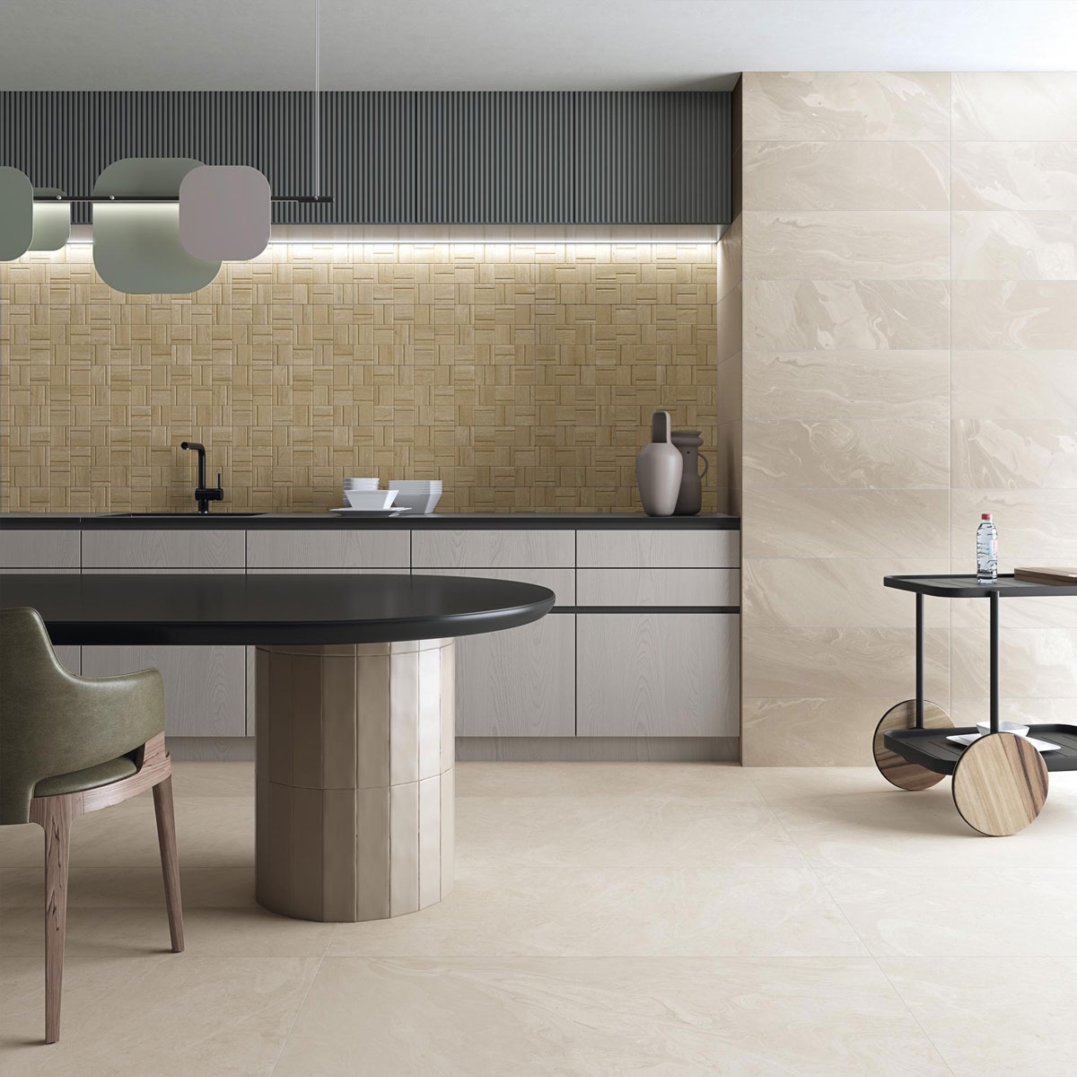 cocina con Salou AB|C Beige