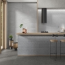 Cocina con revestimiento Blunt Mosaic Anthracite