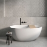 Baño con revestimiento Capitol Grey