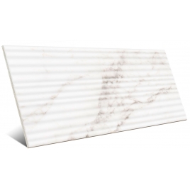 Firenze Wavy White Brillo 25x50 (Caja de 2m2)