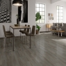 Interior com pavimento Landes Taupe