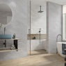 Baño con revestimiento Lennox Grey