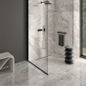 Baño con pavimento y revestimiento Linz White 60x120