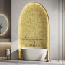 Baño con revestimiento Story Mustard