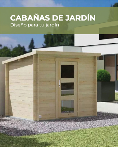 Cabañas cobertizos y refugios para el jardín